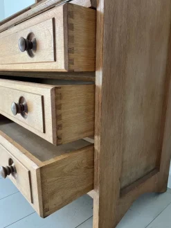 Pamono Secretaire by Guillerme Et Chambron, 1940s><noscript><img width=
