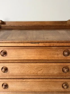 Pamono Secretaire by Guillerme Et Chambron, 1940s><noscript><img width=