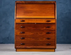 Online Pamono Secretaire in Rosewood from Dyrlund, Denmark, 1970s