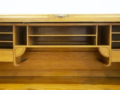 Pamono Secretary Desk in Oak><noscript><img width=