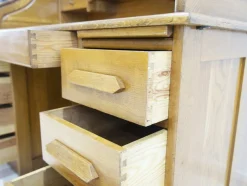 Pamono Secretary Desk in Oak><noscript><img width=