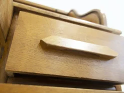 Pamono Secretary Desk in Oak><noscript><img width=