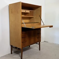 Pamono Secretary/Highboard, Frantisek Mezulanik for Up Zavody, 1963><noscript><img width=