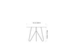 Pamono Seis Center Table in Black by Mendes Macedo for Galula><noscript><img width=