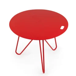 New Pamono Seis Center Table in Red by Mendes Macedo for Galula