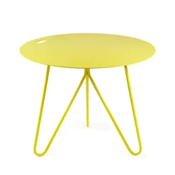 Clearance Pamono Seis Center Table in Yellow by Mendes Macedo for Galula