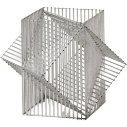 New Pamono Sektorn Mekanik Sculpture in Aluminum by Bertil Herlow Svensson, 1960s
