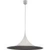 Pamono Semi Pendant Lamp by Claus Bonderup for Fog and Morup, 1970s> Ceiling Lights