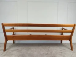 Hot Pamono Senator Three-Seater and Two-Armchair Set by Ole Wanscher for Poul Jeppesens, 1970s, Set of 3