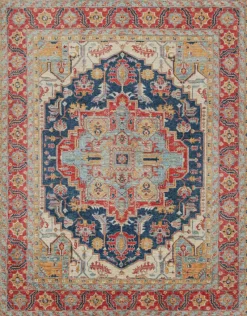 Hot Pamono Serapi Style Rug with Medallion Pattern from R&K Principal Jahanshah Nazmiyal