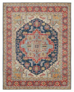 Hot Pamono Serapi Style Rug with Medallion Pattern from R&K Principal Jahanshah Nazmiyal