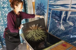 Pamono Serene Cove Waters, 2020, Cyanotype><noscript><img width=