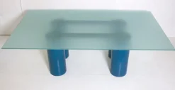 Pamono Serenissimo Dining Table by Lella & Massimo Vignelli for Acerbis, 1980> Dining Tables & Sets