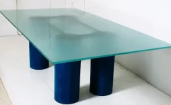 Pamono Serenissimo Dining Table by Lella & Massimo Vignelli for Acerbis, 1980><noscript><img width=