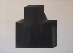 Pamono Sergi Aguilar, Encaix, 1970s, Ink on Paper> Minimalist