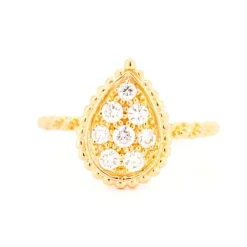 Clearance Pamono Serpent Bohème Ring in Yellow Gold and Diamonds from Boucheron