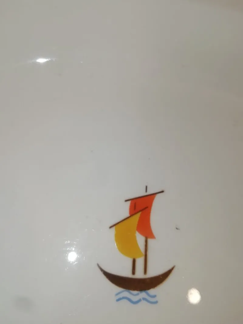 Pamono Serving Plate by Gio Ponti for Richard Ginori, 1930s> Dinnerware Accessories