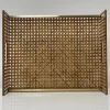 Pamono Serving Tray in Acrylic Glass, Cannage & Brass in the style of Christian Dior for Christian Dior> Trays