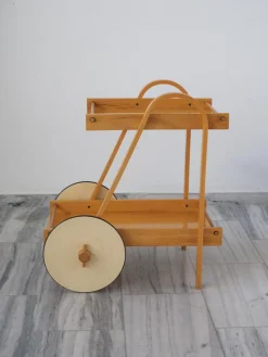 Pamono Serving Trolley by Enolinea, 1980s><noscript><img width=