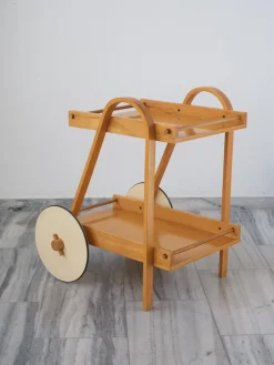 Pamono Serving Trolley by Enolinea, 1980s><noscript><img width=