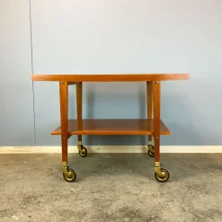 Pamono Serving Trolley in Teak, 1960s