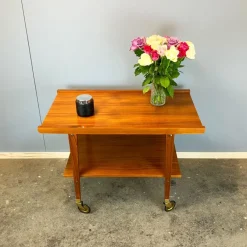 Pamono Serving Trolley in Teak, 1960s