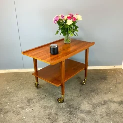Pamono Serving Trolley in Teak, 1960s