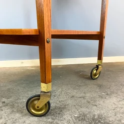 Pamono Serving Trolley in Teak, 1960s