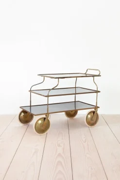 Clearance Pamono Serving Trolley Model B 889 by Josef Frank for Svenskt Tenn, Sweden, 1930s