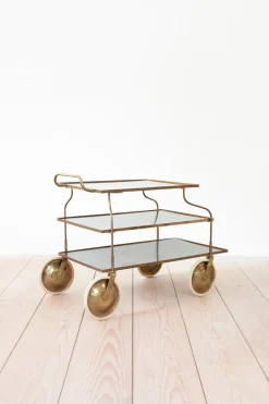 Clearance Pamono Serving Trolley Model B 889 by Josef Frank for Svenskt Tenn, Sweden, 1930s