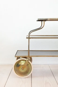 Clearance Pamono Serving Trolley Model B 889 by Josef Frank for Svenskt Tenn, Sweden, 1930s