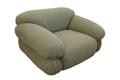 Pamono Sesann Sofa and Armchairs by Gianfranco Frattini for Cassina, 1970, Set of 3><noscript><img width=