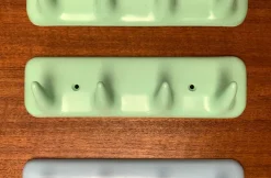 Discount Pamono Sesia Hook Bar Warderobe or Towel Holder from CM Brevettato, Italy, 1960s, Set of 3