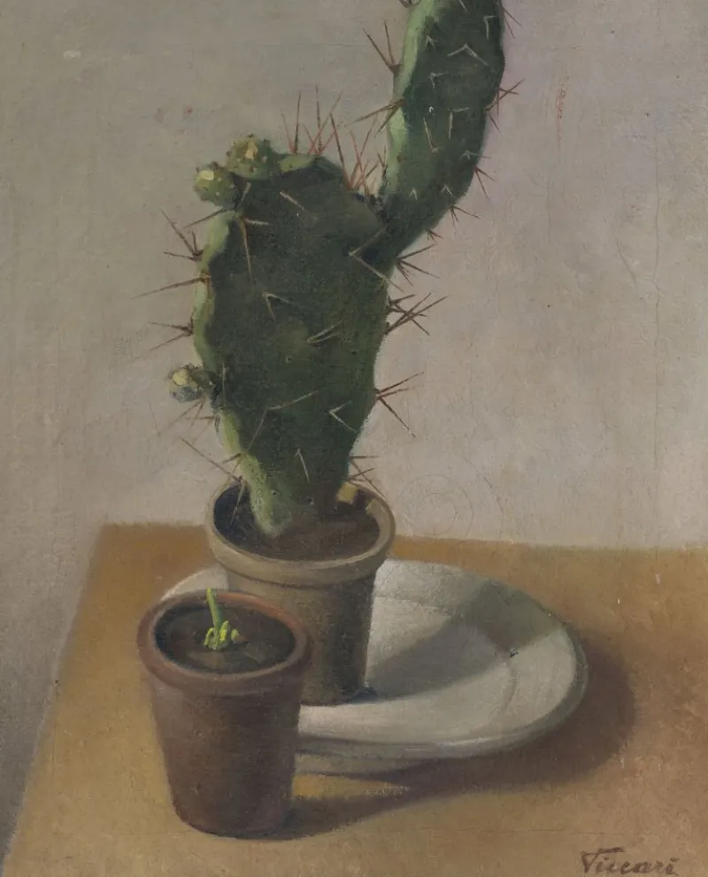 Pamono Sestilio Piccari, Italian Still Life, 1930s, Oil on Canvas> Old Masters