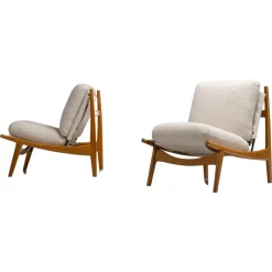 Pamono Set of 790 Lounge Chairs by Joseph André Motte for Steiner, France, 1960s> Lounge Chairs & Armchairs