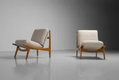Pamono Set of 790 Lounge Chairs by Joseph André Motte for Steiner, France, 1960s> Lounge Chairs & Armchairs
