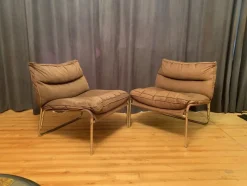 Pamono Set of Armchairs attributed to Gillis Lundgren for Ikea, Sweden, 1970s