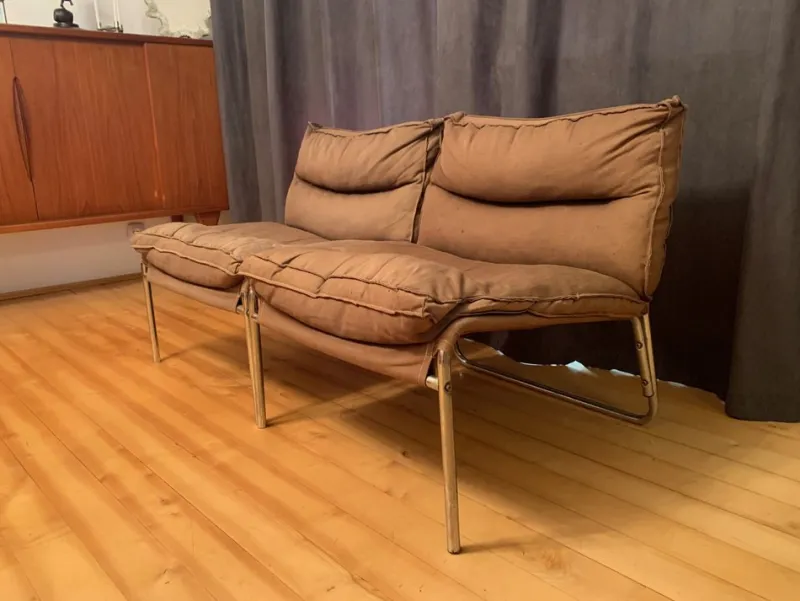 Pamono Set of Armchairs attributed to Gillis Lundgren for Ikea, Sweden, 1970s