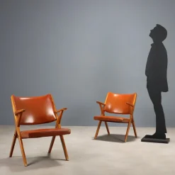 Online Pamono Set of Armchairs, 1960s