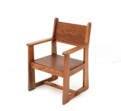 Best Pamono Set of Art Deco Children's Armchairs by Jan Wils for Eik en Linden, 1918