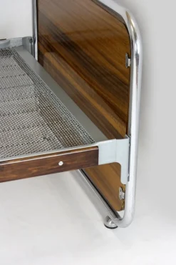 Pamono Set of Bauhaus Tubular Steel Beds, 1940s><noscript><img width=