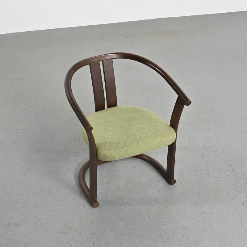 Pamono Set of Beech Armchairs by Isamu Kenmochi, 1960s> Living Room Sets