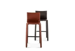 Pamono Set of Cab Stools by Mario Bellini for for Cassina> Seating