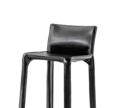 Pamono Set of Cab Stools by Mario Bellini for for Cassina><noscript><img width=