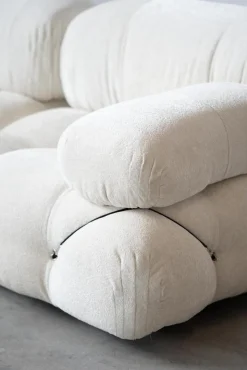 New Pamono Set of Camaleonda Living Room Set in Bouclé Fabric by Mario Bellini for B&b Italia / C&b Italia, 1970s