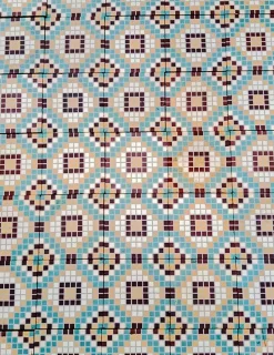 Best Pamono Set of Cementine Tiles in Ceramic, 1890s, Set of 31