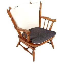 Pamono Set of Chiavari Chestnut Rocking Chairs with Springs, 1930s> Rocking Chairs