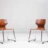 Clearance Pamono Set of Children's Chairs by Adam Stegner for Flötotto, 1970s