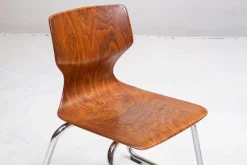 Clearance Pamono Set of Children's Chairs by Adam Stegner for Flötotto, 1970s