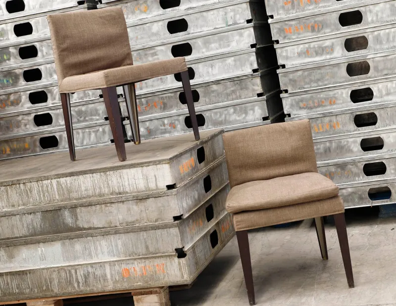 Pamono Set of Eunice Dining Chairs by Antonio Citterio for Maxalto> Living Room Sets